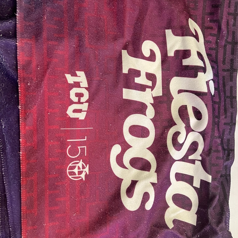 4 Fiesta Frogs TCU Rally towels